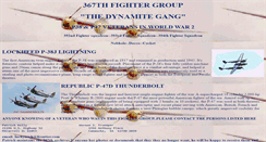 Desktop Screenshot of 367thfightergroup.com